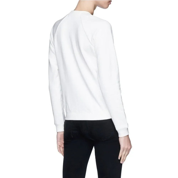 PROENZA SCHOULER PSWL GRAPHIC PRINT COTTON SWEATSHIRT - Picture 4 of 10